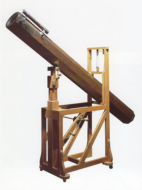 первый телескоп итальянского ученого Галилео Галилея