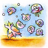 Как рождаются медузы?