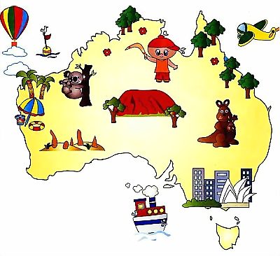 Так выглядит Австралия