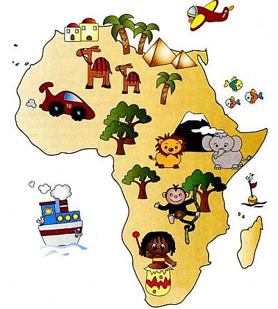 Так выглядит Африка