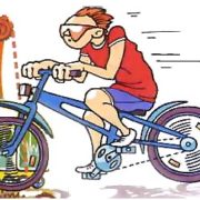 Смешные картинки - про велосипед
