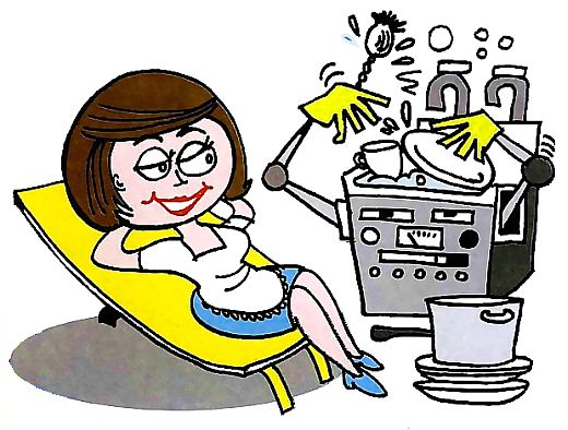 Как работает современная посудомоечная машина